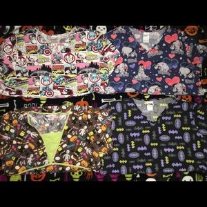 Scrub tops size XL